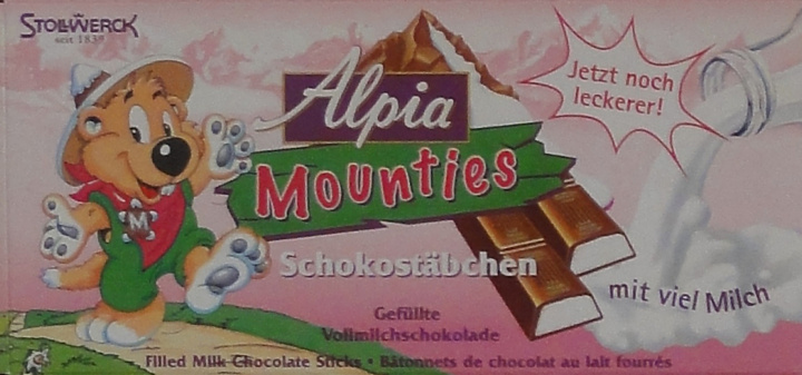 Alpia mounties schokostabchen.jpg